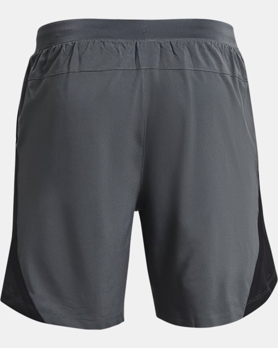 Men's UA Launch Run 2-in-1 Shorts, Gray, pdpMainDesktop image number 7